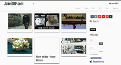 Desktop Screenshot of jokeitup.com